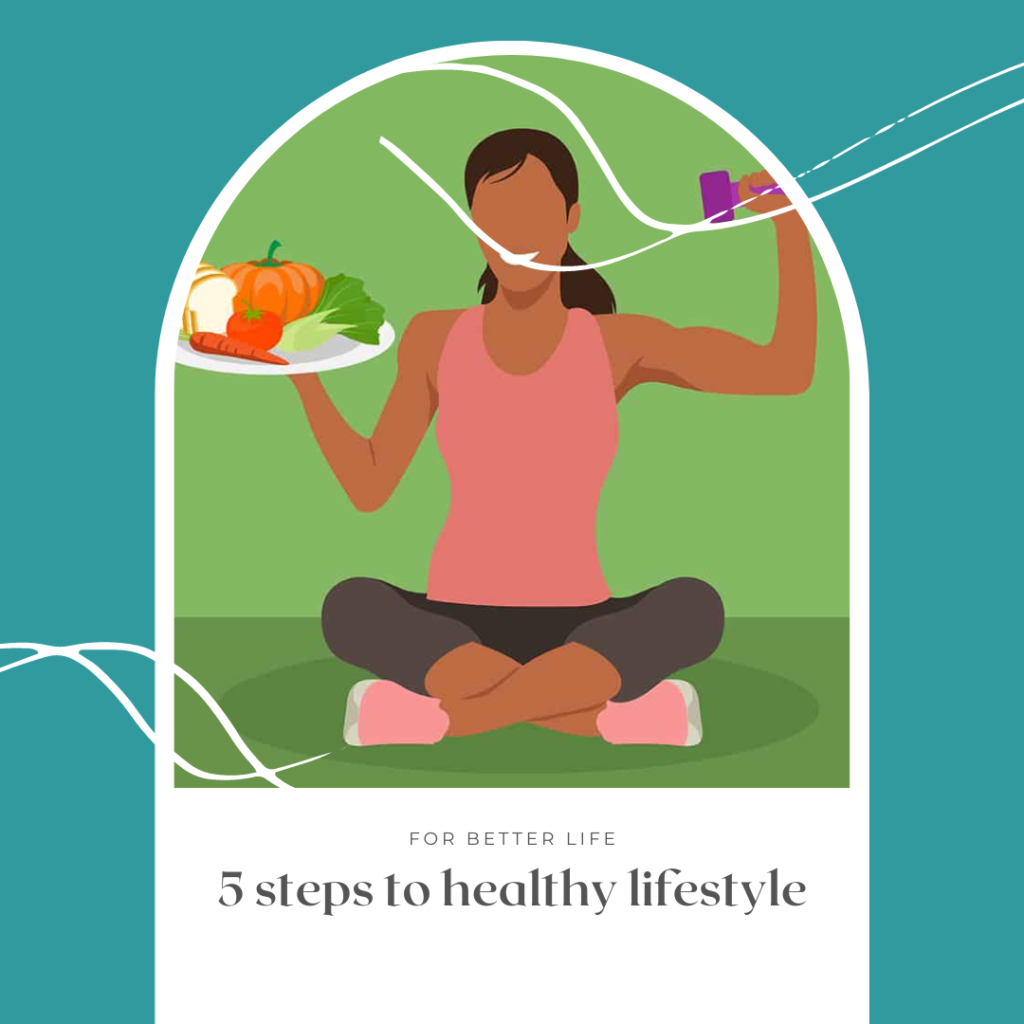 5 Steps To Healthy Lifestyle Bonus Nutritiousinfo