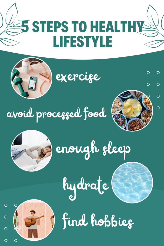 5 steps to healthy lifestyle