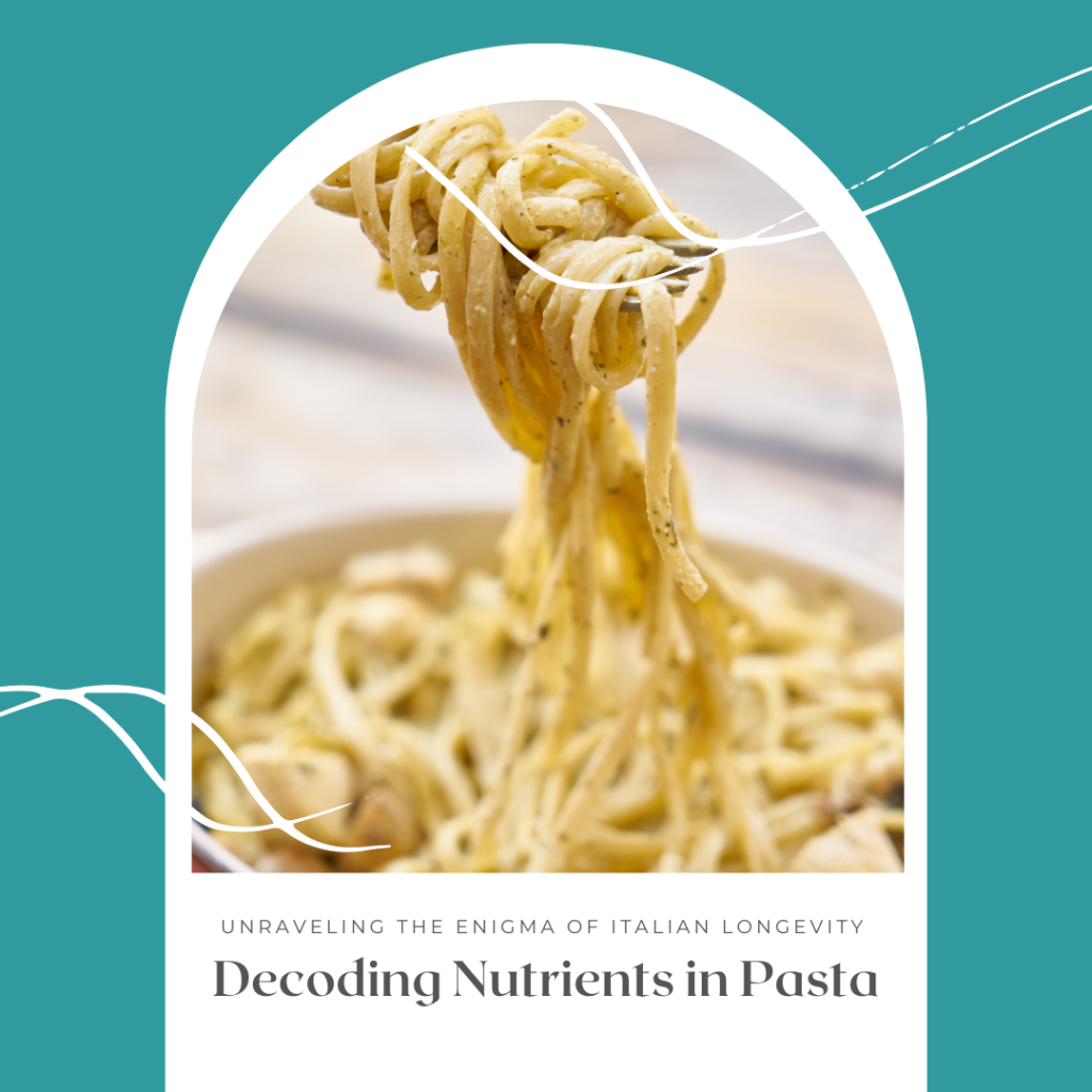 Decoding Nutrients in Pasta
